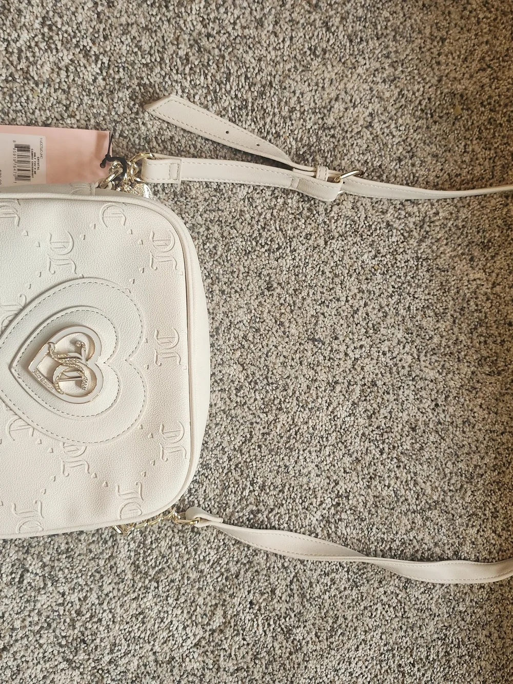 White Heart-Emblem Juicy Couture Bag